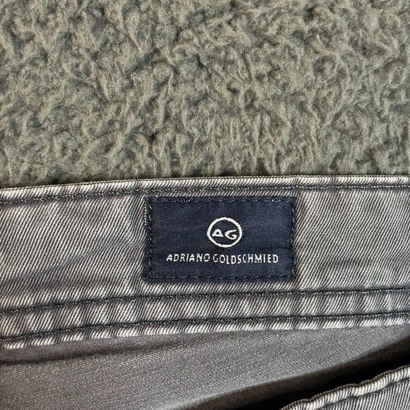 AG Adriano Goldschmied Jeans Mens 33x35 Gray Matchbox Slim Straight Fit Stretch - Picture 5 of 16